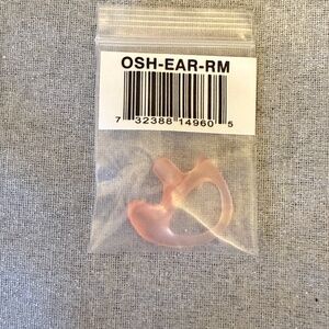 Ear Tip Molds Right Ear Medium Size for set surveillance FILMPRO headsets
